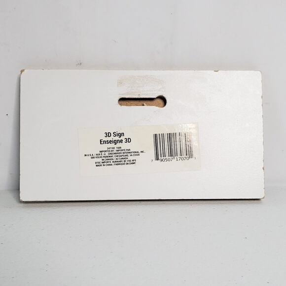 3D Sign Floral Live Free Inspirational Wall Art Decor - Picture 2 of 6